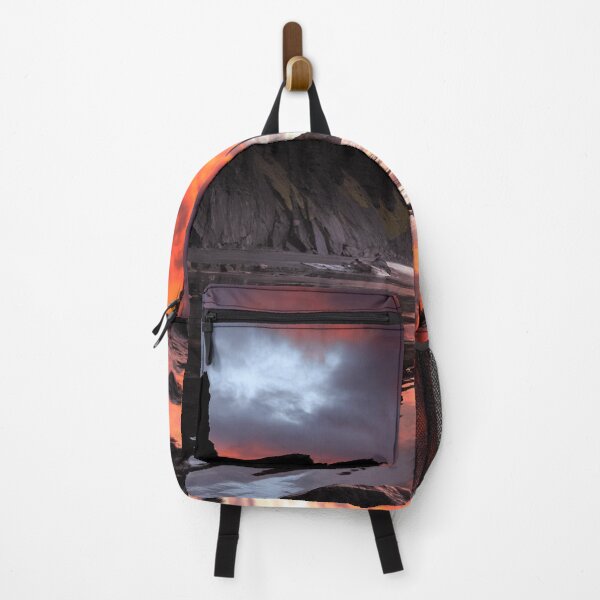 Item preview, Fiery Skies Over Coastal Cliffs designed and sold by Exodoi.