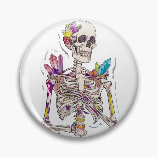 Item preview, Crystalline Skeleton Fantasy Art designed and sold by NiftyWrx.