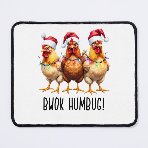 Artikelvorschau, bah humbug chickens "bwok humbug" entworfen und verkauft von 21DashDesigns.