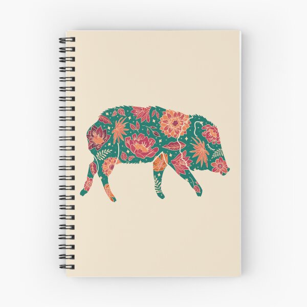 Item preview, Floral Javelina (Emerald) designed and sold by LoveCallieCo.
