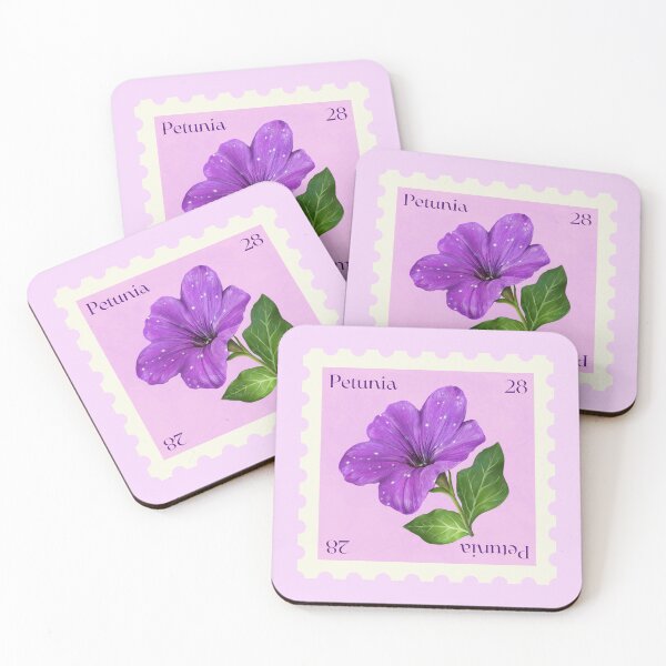 Item preview, Petunia Flower Stamp designed and sold by Cute-Treasure.