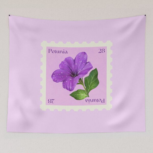Item preview, Petunia Flower Stamp designed and sold by Cute-Treasure.