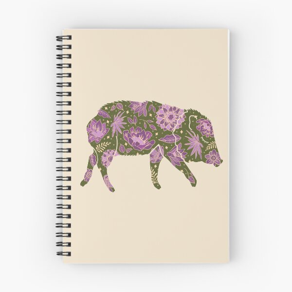 Item preview, Floral Javelina (Olive) designed and sold by LoveCallieCo.