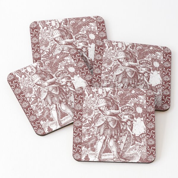 Item preview, The Cadaver Crusade Print in red and white 1/3 designed and sold by MaximusWozza.