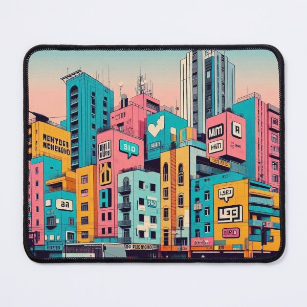 Item preview, Abstract City 2 designed and sold by mucho-de-todo.