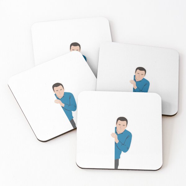 Item preview, Minimalist Peeking Man Design designed and sold by NiftyWrx.