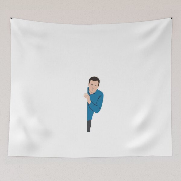 Item preview, Minimalist Peeking Man Design designed and sold by NiftyWrx.