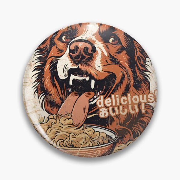 Item preview, Ramen is delicious! Brown dog version designed and sold by siamnekochan.