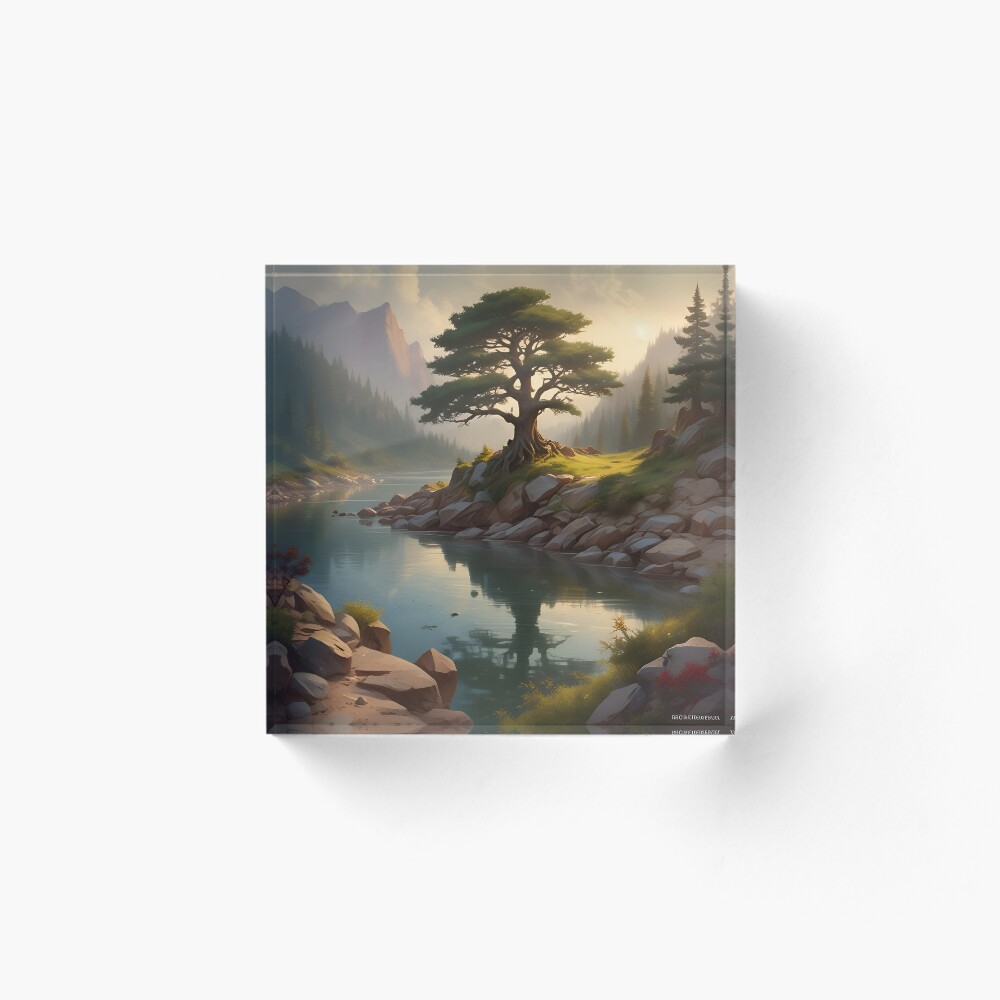 Item preview, Acrylic Block designed and sold by Sl33pwalker.