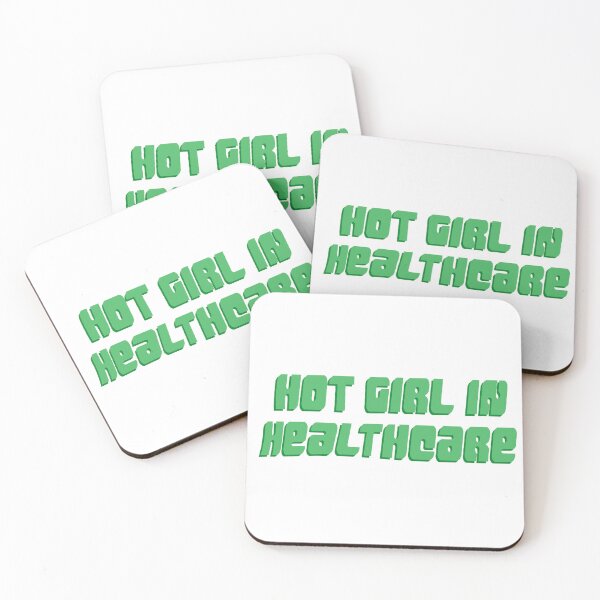 Item preview, Hot Girl in Healthcare Green designed and sold by Tooth.Timez.