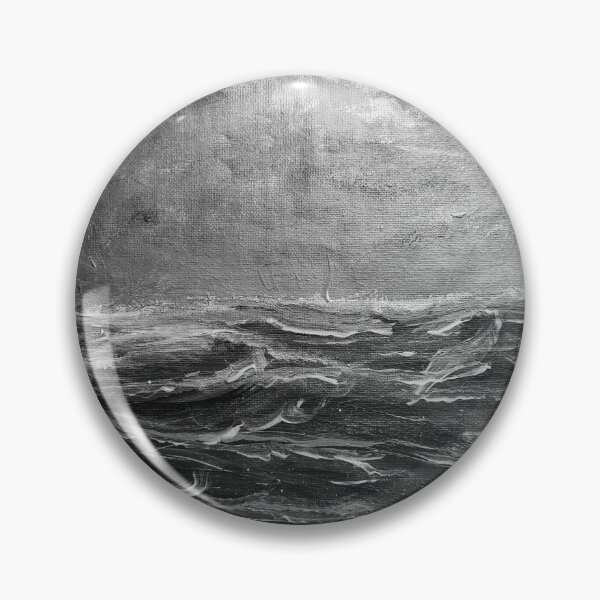 Item preview, Black and white ocean and sky designed and sold by Raineylanes.