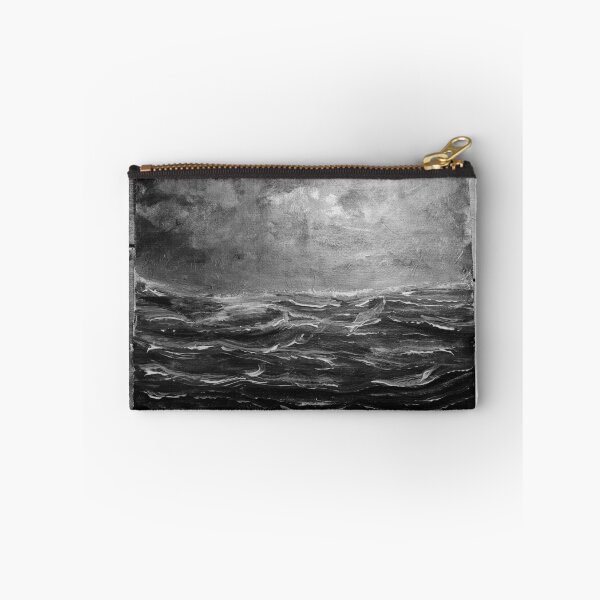 Item preview, Black and white ocean and sky designed and sold by Raineylanes.