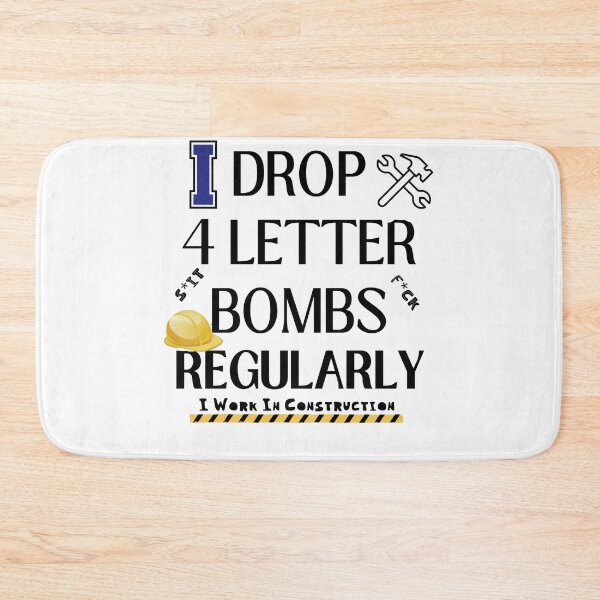 Item preview, i work in construction design   funny design designed and sold by SellingStuff91.