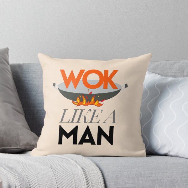 Item preview, Wok like a Man! designed and sold by shminoa.
