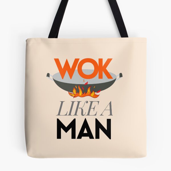 Item preview, Wok like a Man! designed and sold by shminoa.