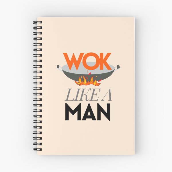 Item preview, Wok like a Man! designed and sold by shminoa.