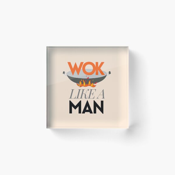Item preview, Wok like a Man! designed and sold by shminoa.