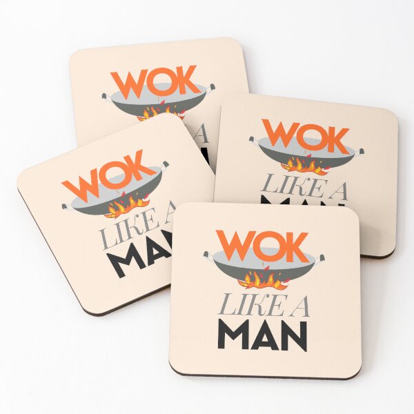 Item preview, Wok like a Man! designed and sold by shminoa.