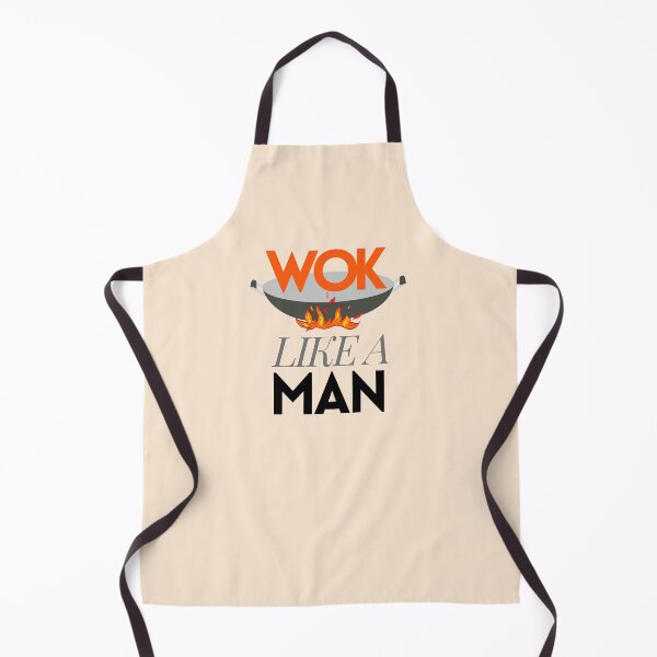 Item preview, Wok like a Man! designed and sold by shminoa.