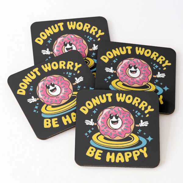 Item preview, Donut Worry, Be Happy: Cute and Fun Donut Design designed and sold by love3617.
