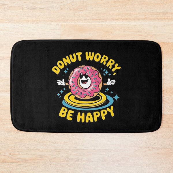 Item preview, Donut Worry, Be Happy: Cute and Fun Donut Design designed and sold by love3617.