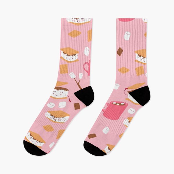 Item preview,  campfire marshmallow chocolate smores pink designed and sold by Gossip Rag.