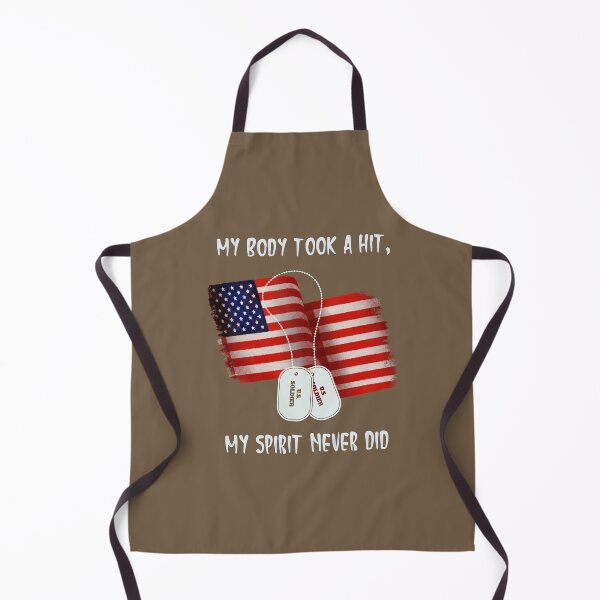 Item preview, Disabled Veteran - My Body Took a Hit, My Spirit Never Did designed and sold by OsmiumGalaxy.