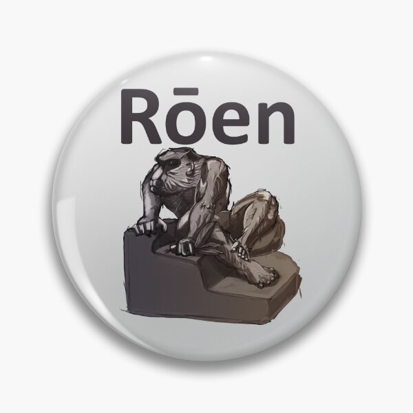 Item preview, "Aged Monkey" (Rōen) designed and sold by BearelyDrawing.