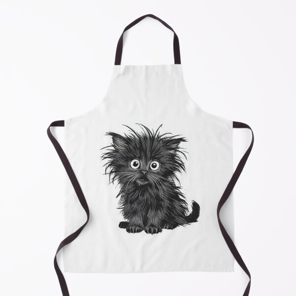 Item preview, Quirky Black Kitten Sketch designed and sold by NiftyWrx.