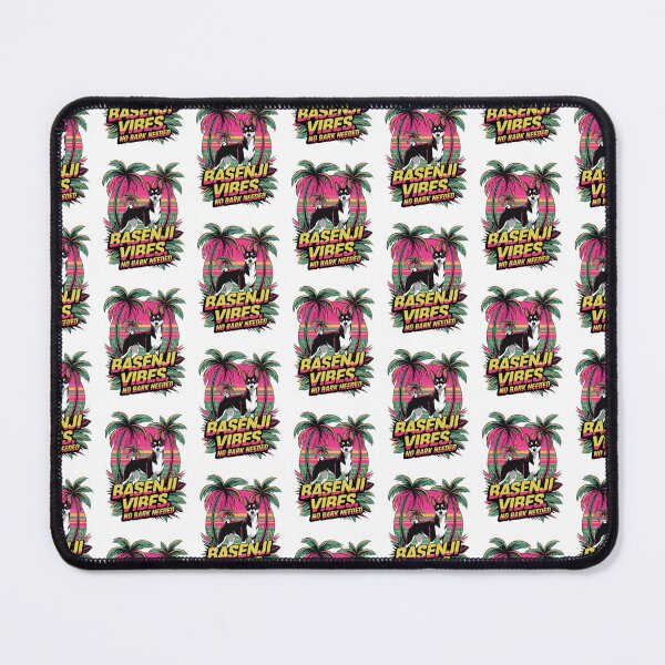 Item preview, Graphic and text Basenji Vibes designed and sold by mpwme.