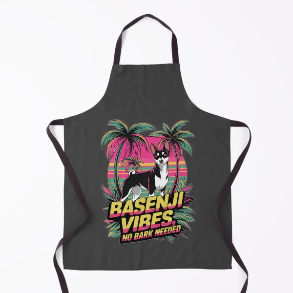 Item preview, Graphic and text Basenji Vibes designed and sold by mpwme.