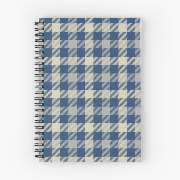 Item preview, Gingham Pattern in Navy Blue, Cream designed and sold by ModdiesColors.