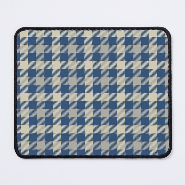 Item preview, Gingham Pattern in Navy Blue, Cream designed and sold by ModdiesColors.