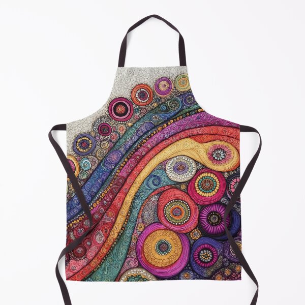 Item preview, A vibrant Design features a swirling, wave-like pattern composed of countless tiny circles and dots.  designed and sold by HEMRO.