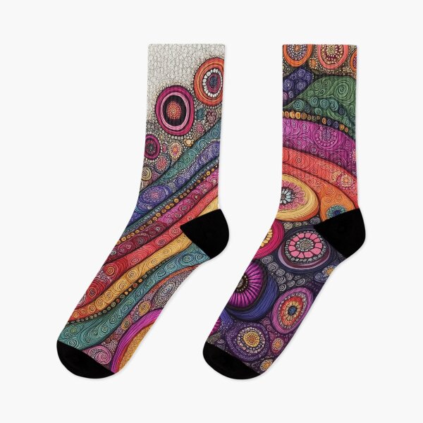 Item preview, A vibrant Design features a swirling, wave-like pattern composed of countless tiny circles and dots.  designed and sold by HEMRO.