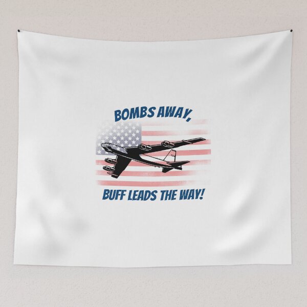 Item preview, B52 Bomber - Bombs Away, Buff Leads the Way designed and sold by OsmiumGalaxy.