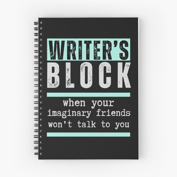 Item preview, Funny  Distressed Writer's Block Design designed and sold by AlienOccupation.