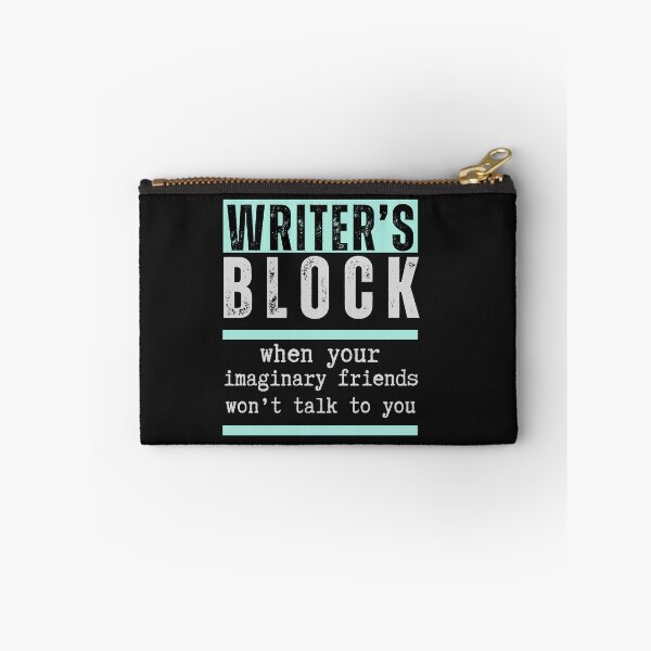 Item preview, Funny  Distressed Writer's Block Design designed and sold by AlienOccupation.