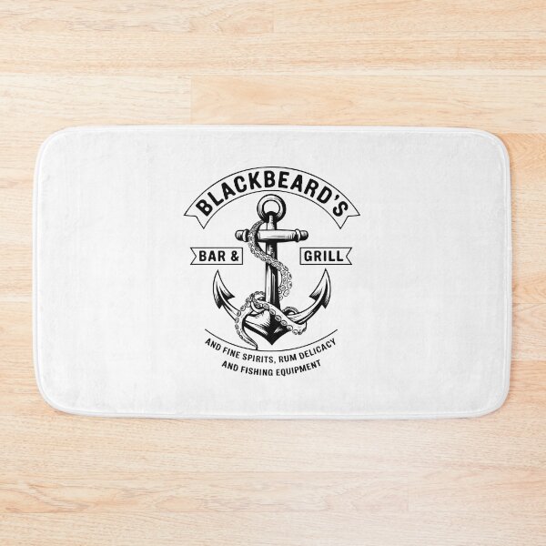 Item preview, Blackbeard's Bar and Grill Vintage Nautical Design designed and sold by NiftyWrx.