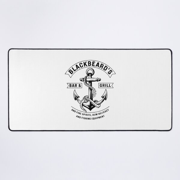 Item preview, Blackbeard's Bar and Grill Vintage Nautical Design designed and sold by NiftyWrx.