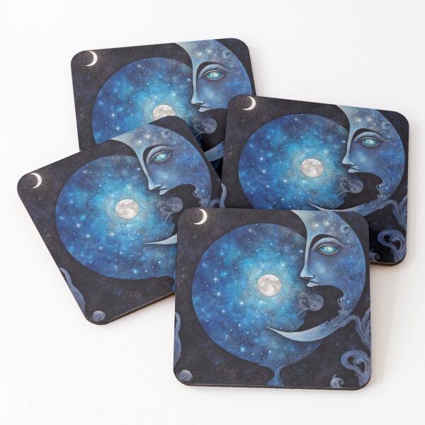 Item preview, Abstract Moon Art  designed and sold by TheDarkWardrobe.