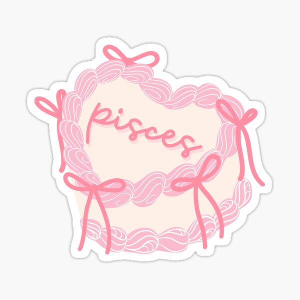 Item preview, Pisces Cake Bows designed and sold by jennatesner.