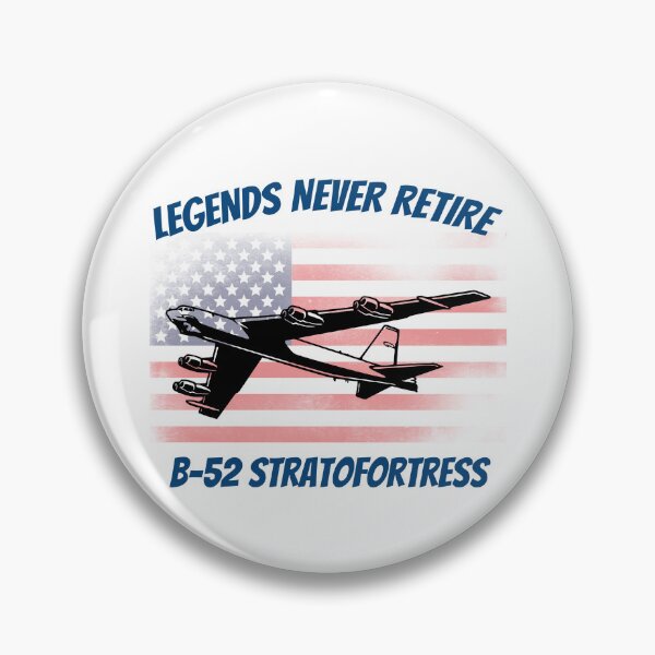 Item preview, B52 Bomber - Legends Never Retire designed and sold by OsmiumGalaxy.