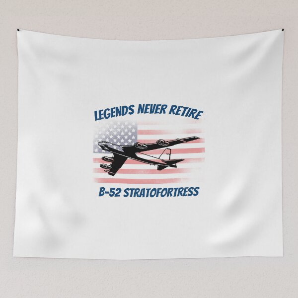 Item preview, B52 Bomber - Legends Never Retire designed and sold by OsmiumGalaxy.