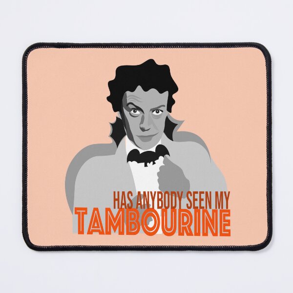 Item preview, Has Anybody Seen My Tambourine? ("Anything Can Happen on Halloween") designed and sold by shminoa.