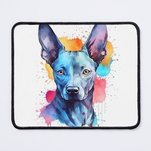 Item preview, Xoloitzcuintli | Colorful Watercolor Design #2 designed and sold by MatsurexDesigns.