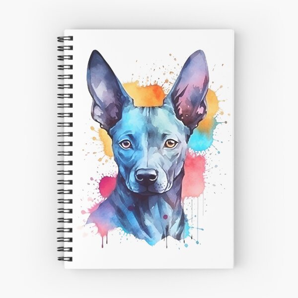 Item preview, Xoloitzcuintli | Colorful Watercolor Design #2 designed and sold by MatsurexDesigns.