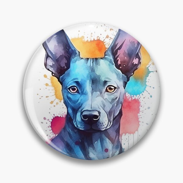 Item preview, Xoloitzcuintli | Colorful Watercolor Design #2 designed and sold by MatsurexDesigns.