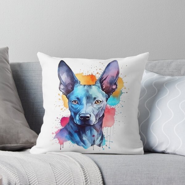 Item preview, Xoloitzcuintli | Colorful Watercolor Design #2 designed and sold by MatsurexDesigns.