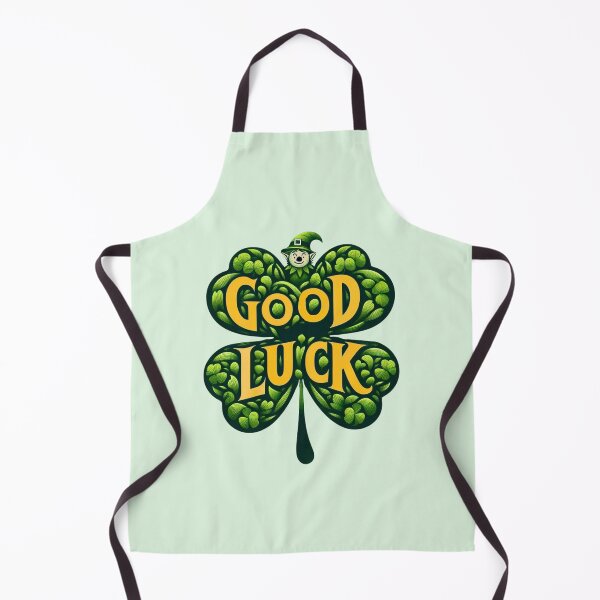 Item preview, Good Luck, Elf, Four Leaf Clover designed and sold by Myra365Art.